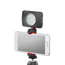 Manfrotto Double Lock Clamp with Cold Shoe for Universal/Smartphones