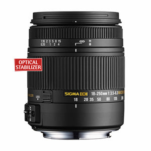 Sigma 18-250 mm f / 3,5-6.3 DC Macro OS II Lens pour Nikon