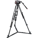 Manfrotto 509hd Head et aluminium trépied Kit pro 100