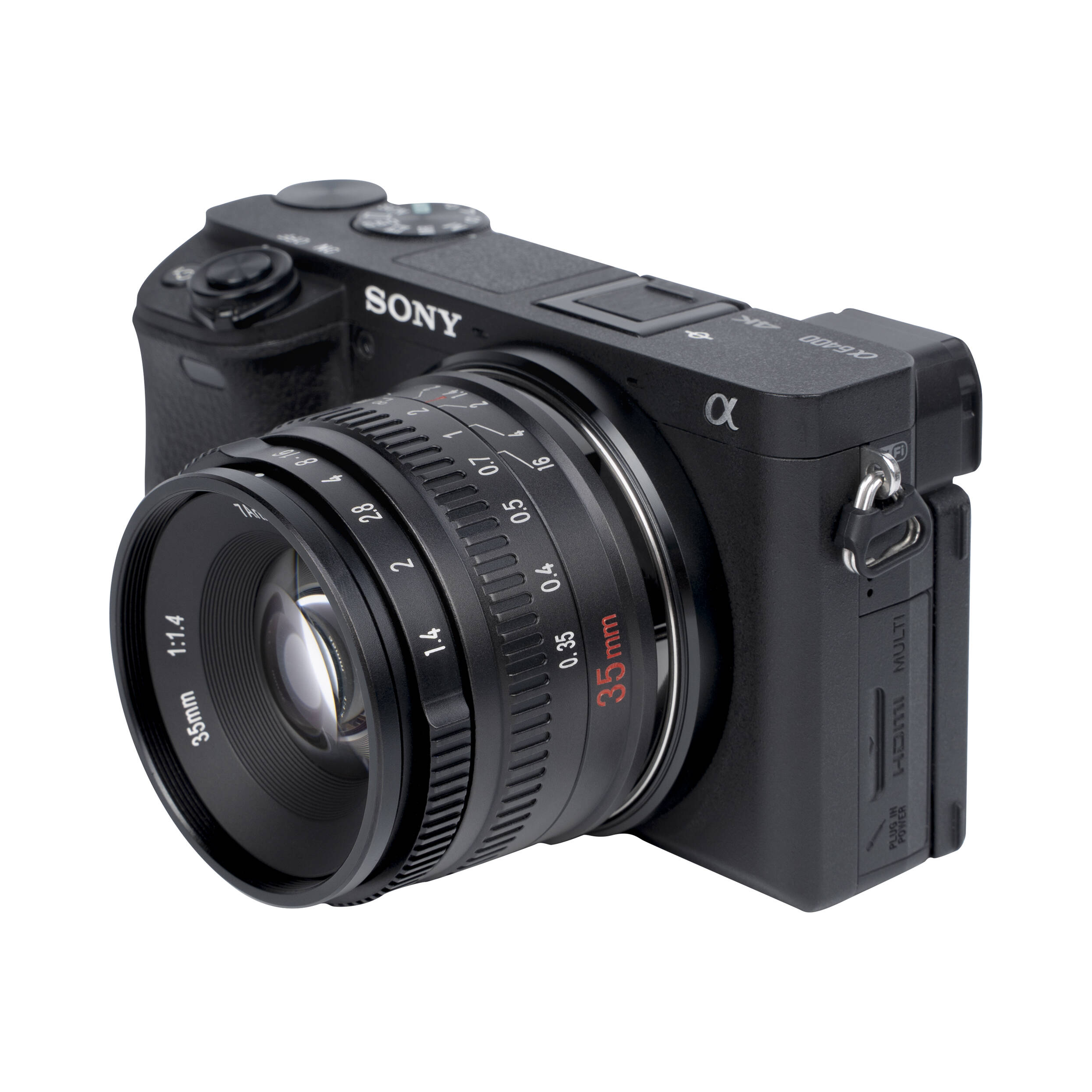 7artisans photoélectrique 35 mm f / 1,4 objectif pour le support Sony E