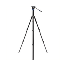 Benro A2573F Aluminum Single Tube Tripod with S4Pro Fluid Video Head