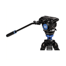 Benro A2573F Aluminum Single Tube Tripod with S4Pro Fluid Video Head