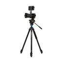 Benro A2573F Aluminum Single Tube Tripod with S4Pro Fluid Video Head