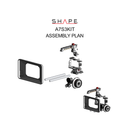 SHAPE Cage with Top Handle, 15mm Baseplate, Follow Focus & Matte Box for Sony a7S III