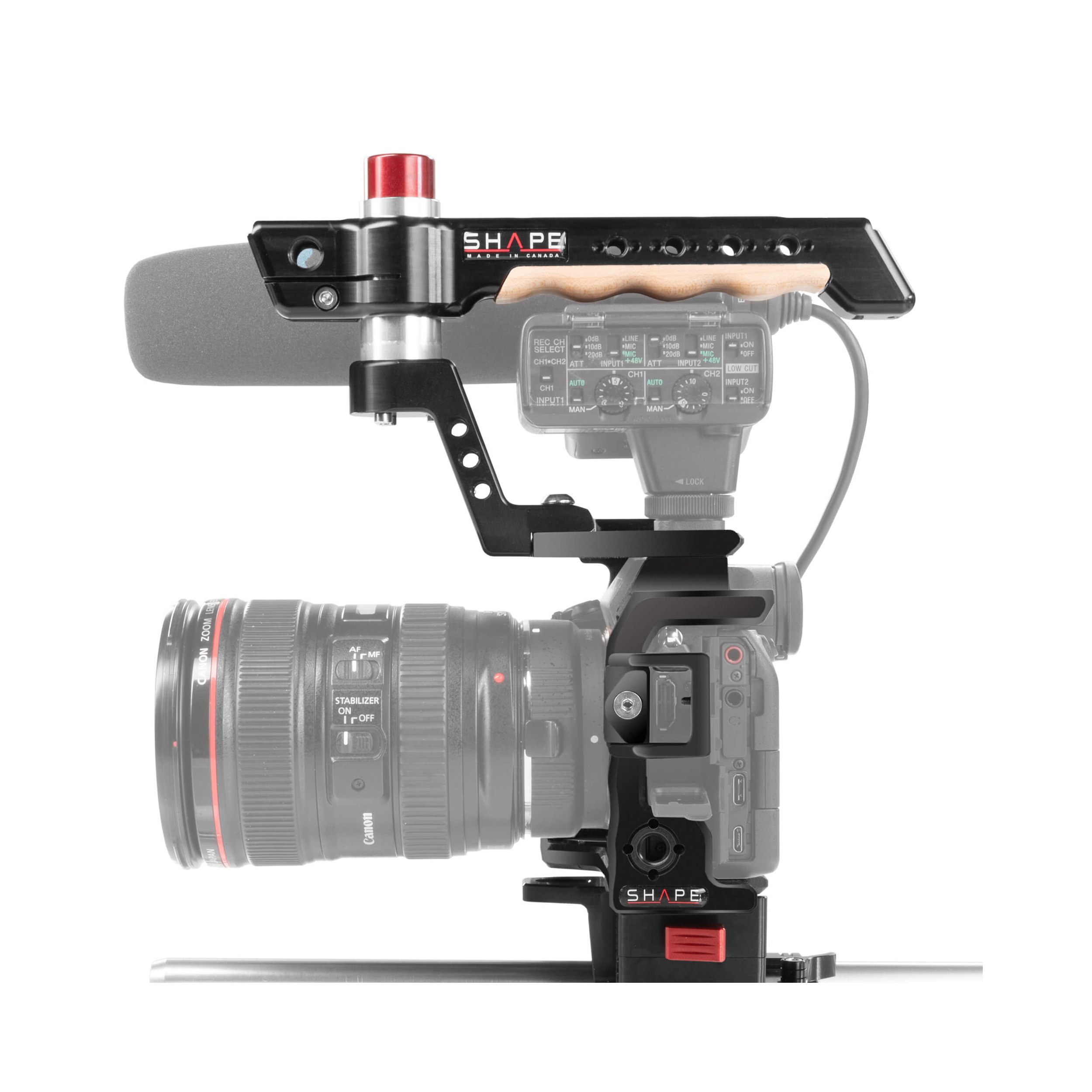 SHAPE Camera Cage with Top Handle and 15mm Baseplate for Sony a7S III