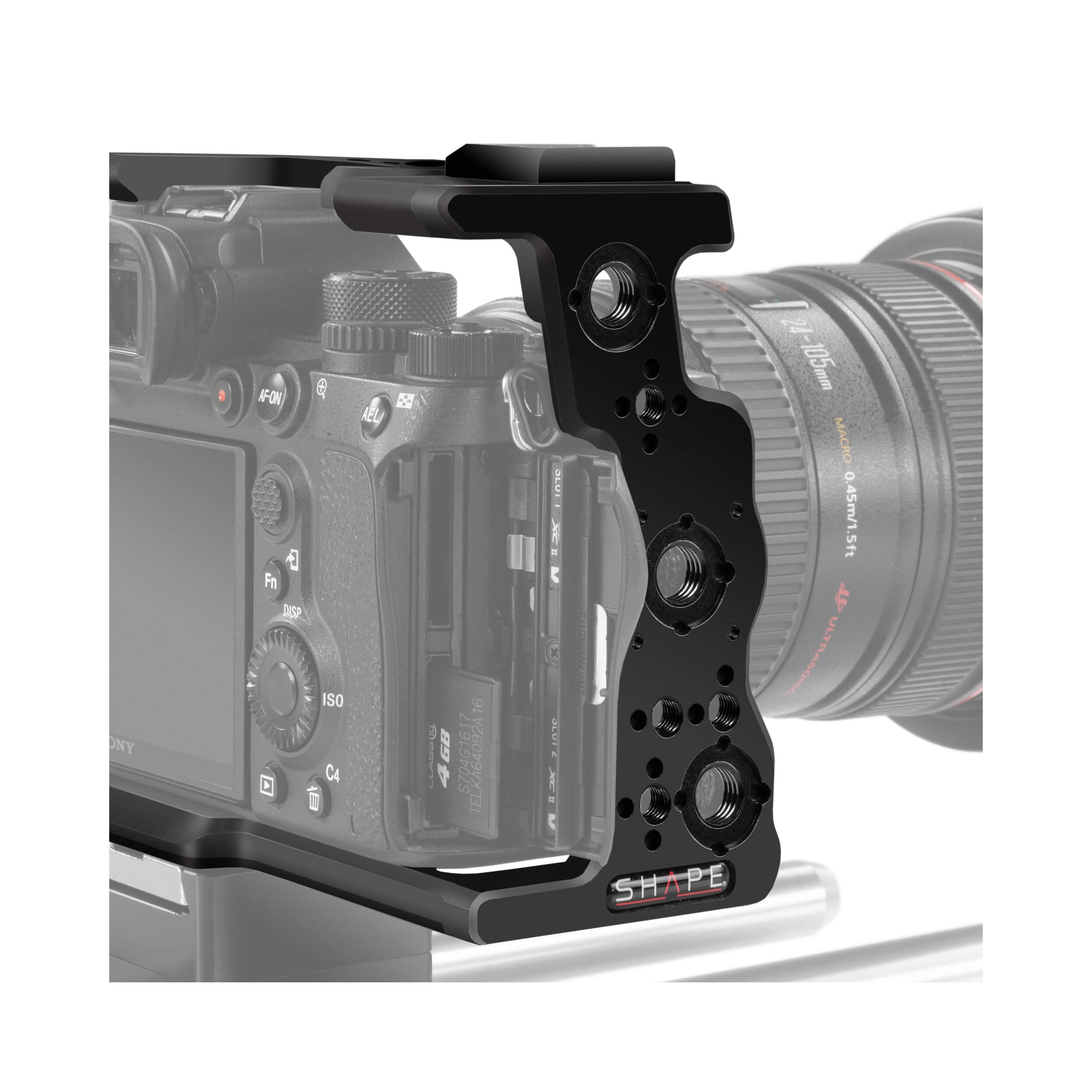 SHAPE Kit de montage à l'épaule avec boîte mate et suivez Focus pour Sony A7S III