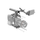 SHAPE Pince de canne de 15 mm avec support d'accessoires 3/8 "-16 ARRI