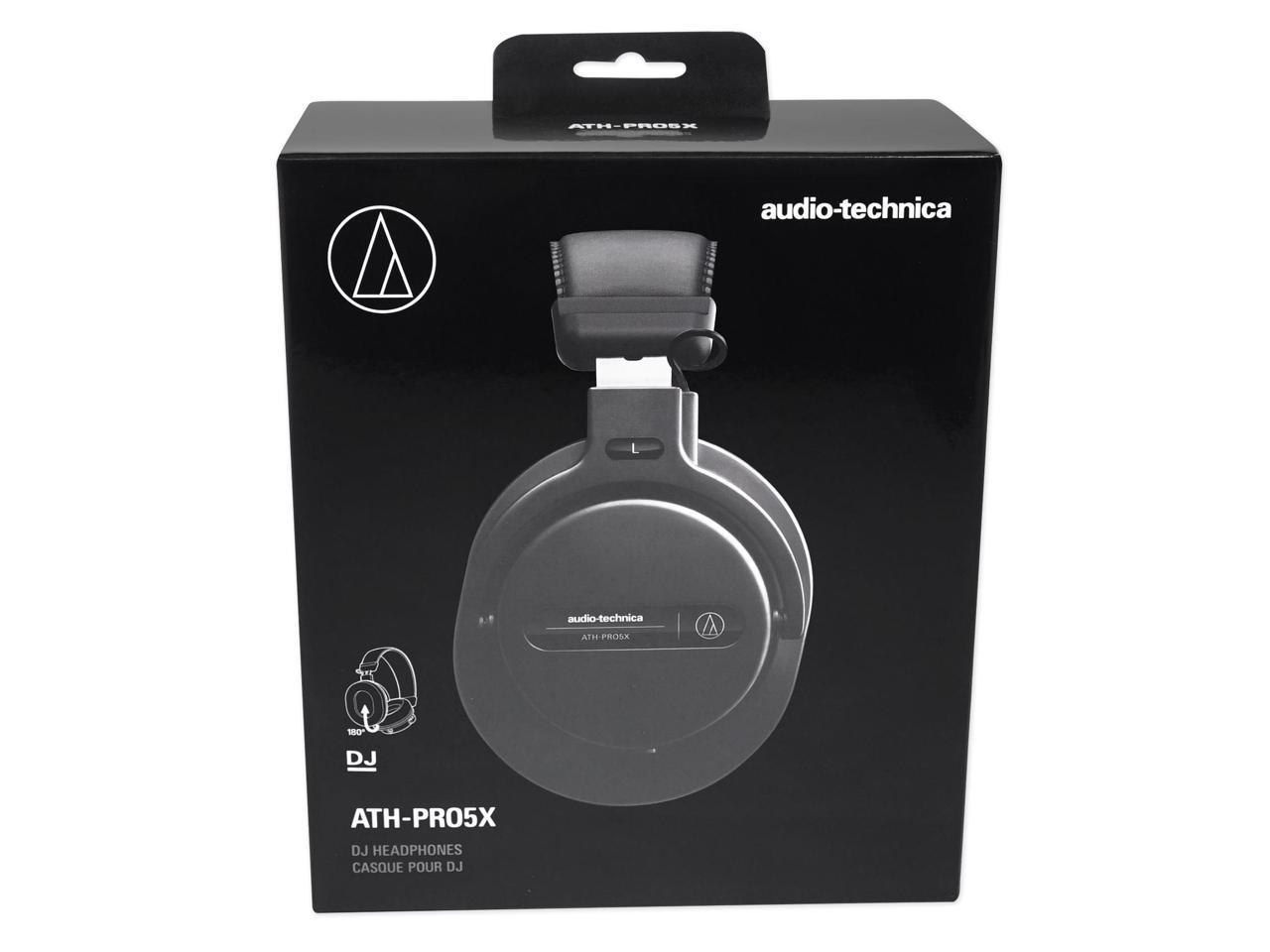Audio-Technica Consumer ATH-Pro5x Professional Over-Ear DJ Monitor Monitor - Black