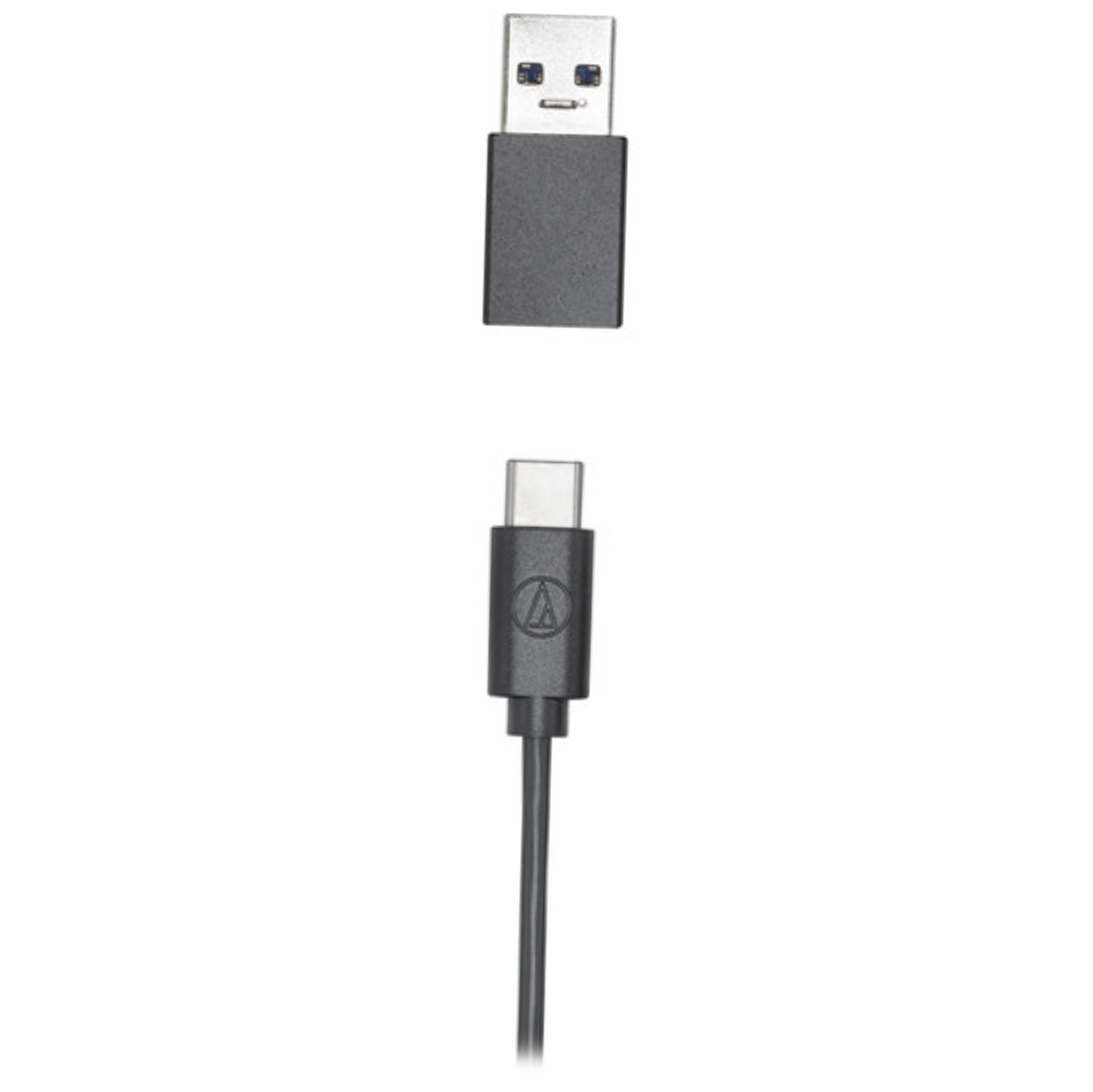 Audio-Technica Consumer ATR2x-USB 3.5mm to USB 2.0 Type-C Audio Adapter
