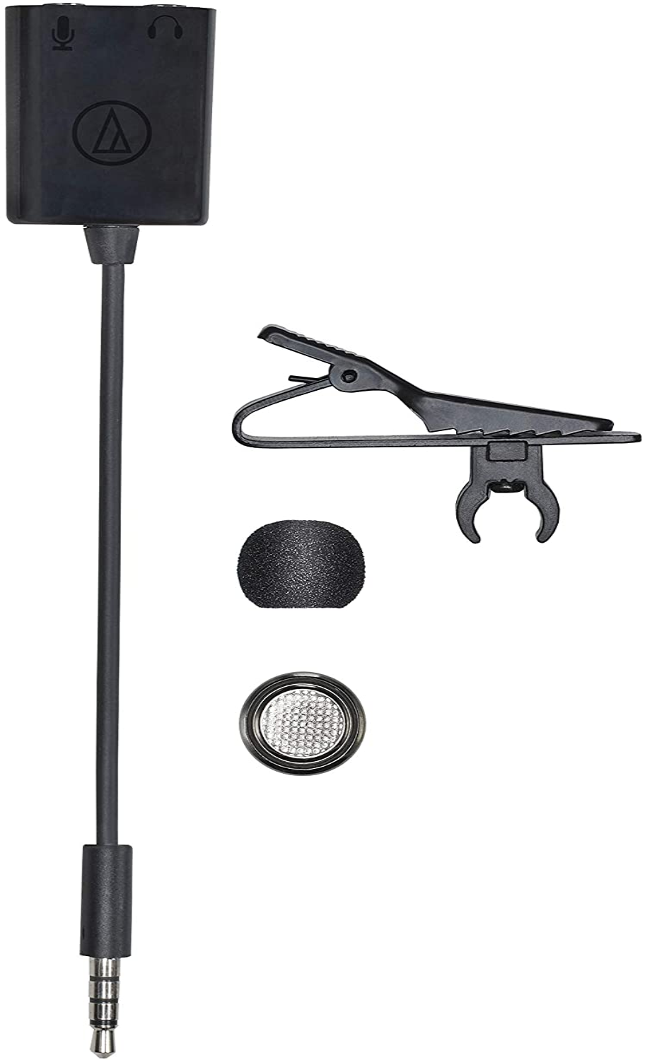 Audio-Technica Consumer Omnidirectional Condenser Lavalier Microphone