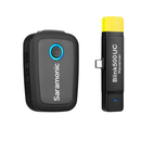 Saramonic Blink 500 Digital Camera-Mount Wireless Omni Lavalier Microphone System (2.4 GHz) - Black  - 1 Transmitter + 1 Lav mic - Camera Mount