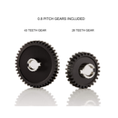 SHAPE Plate-forme d'épaule avec plaque de base, boîte mate, suivi de la mise au point et des doubles poignées