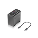 SHAPE Dual BP-975 7.4V Battery Kit with LCD Charger for Canon & RED KOMODO