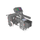 SHAPE Double BP-975 Kit de batterie 7.4V avec chargeur LCD pour Canon et Komodo rouge