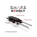 SHAPE REVOLT VCT Universal Baseplate with Wooden Handle Grips