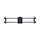 Benro MoveOver8B Clider en fibre de carbone avec boîtier (23,6 ")