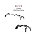 SHAPE Offset Rig for Canon C500 Mark II
