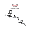 SHAPE Canon C500 Mark II Camera Cage and Baseplate with Handle
