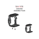 SHAPE Camera Cage for Canon C500 Mark II