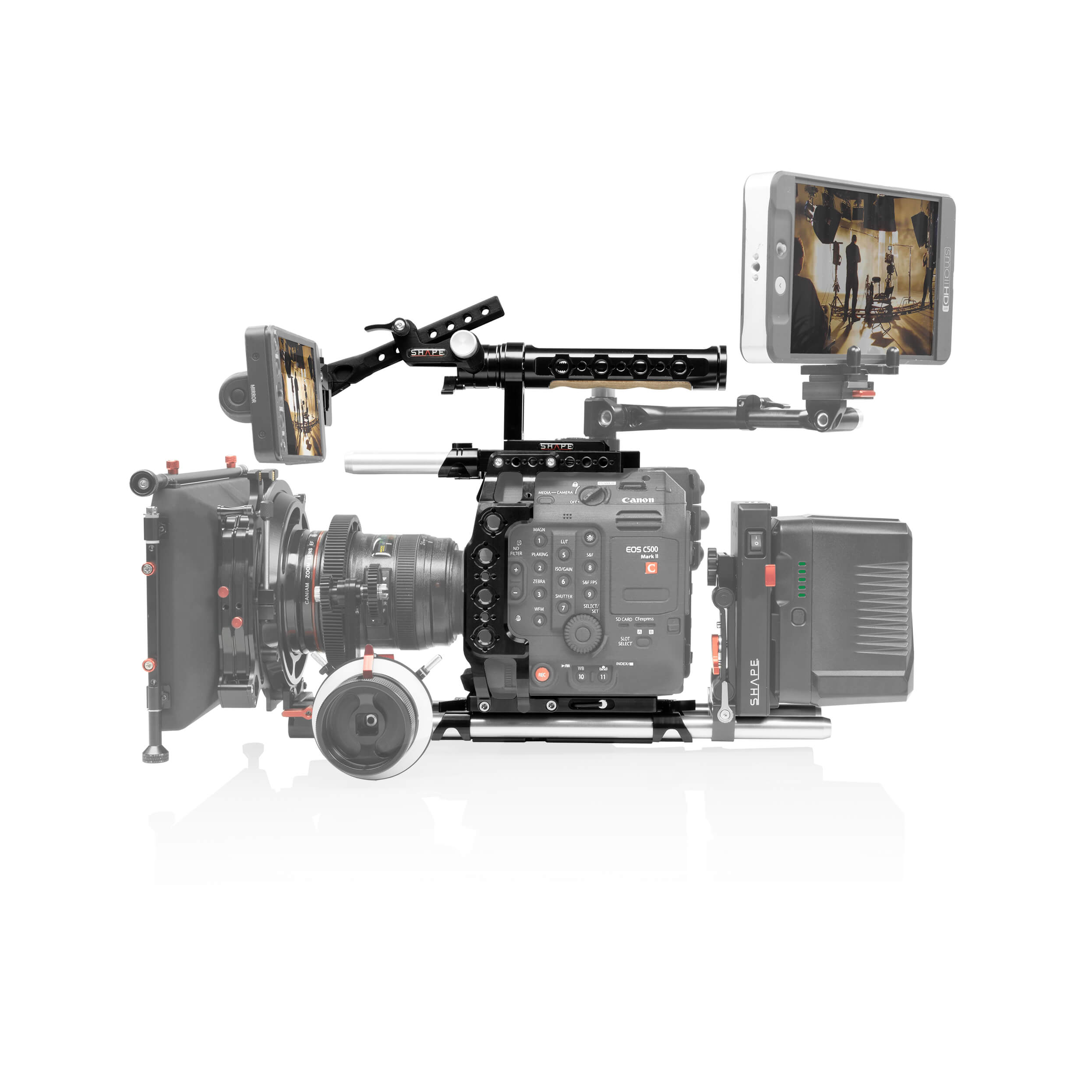 SHAPE Cage and Handle with EVF Mount for Canon C500 Mark II