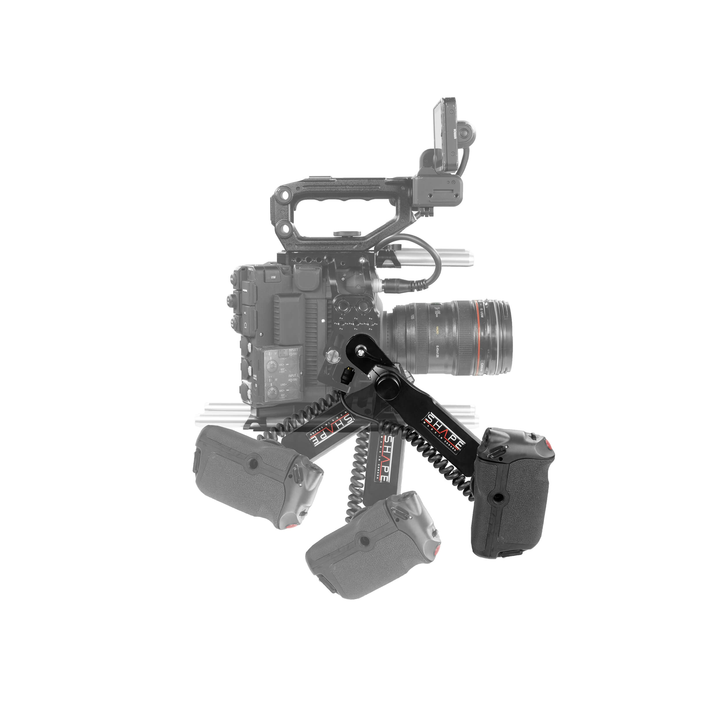 SHAPE Canon C500 Mark II Remote Extensions Handle with Cable