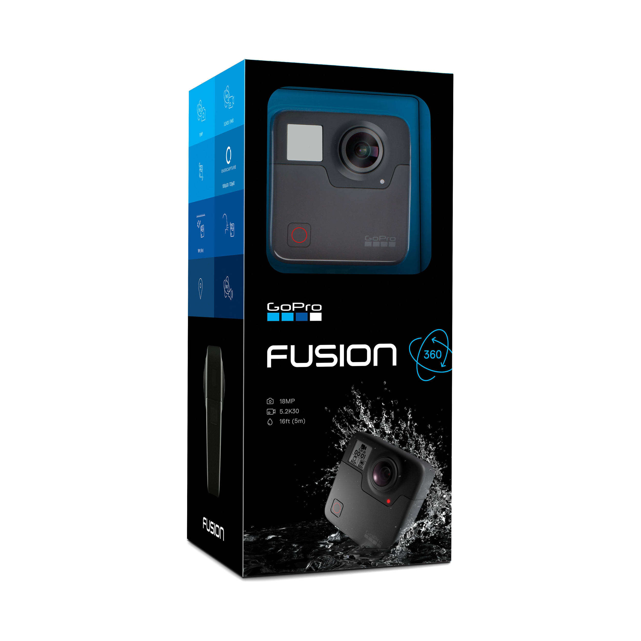 GoPro Fusion 360° waterproof action camera - Open Box