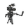 SHAPE Bloc de tige de studio de 15 mm avec rosettes de style Arri