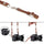 Fab' Sangle F11 - Cuir marron - Taille M-L (47 ")