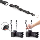 Fab' F11 strap - Black leather - Size S (39")