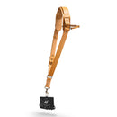 Fab' F16 strap with pad - Tan leather - Size XS