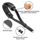 Fab' Bracelet de poignet F28 avec coussinet - cuir noir