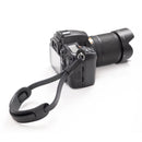 Fab' Bracelet de poignet F28 avec coussinet - cuir noir