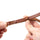 Fab' Bracelet de poignet F2 - cuir marron