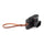 Fab' Bracelet de poignet F2 - cuir marron