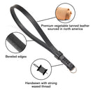 Fab' F2 wrist strap - Black leather