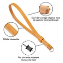 Fab' Bracelet de poignet F2 - cuir bronzé