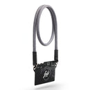 Fab' F8 strap - Grey rope, black leather - Size S (39")