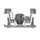 SHAPE Adaptateur DJI Ronin 2 DJI Ronin 2 (7 ")