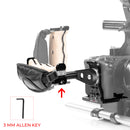 SHAPE Demi-cage avec poignée en bois pour Sony FX3