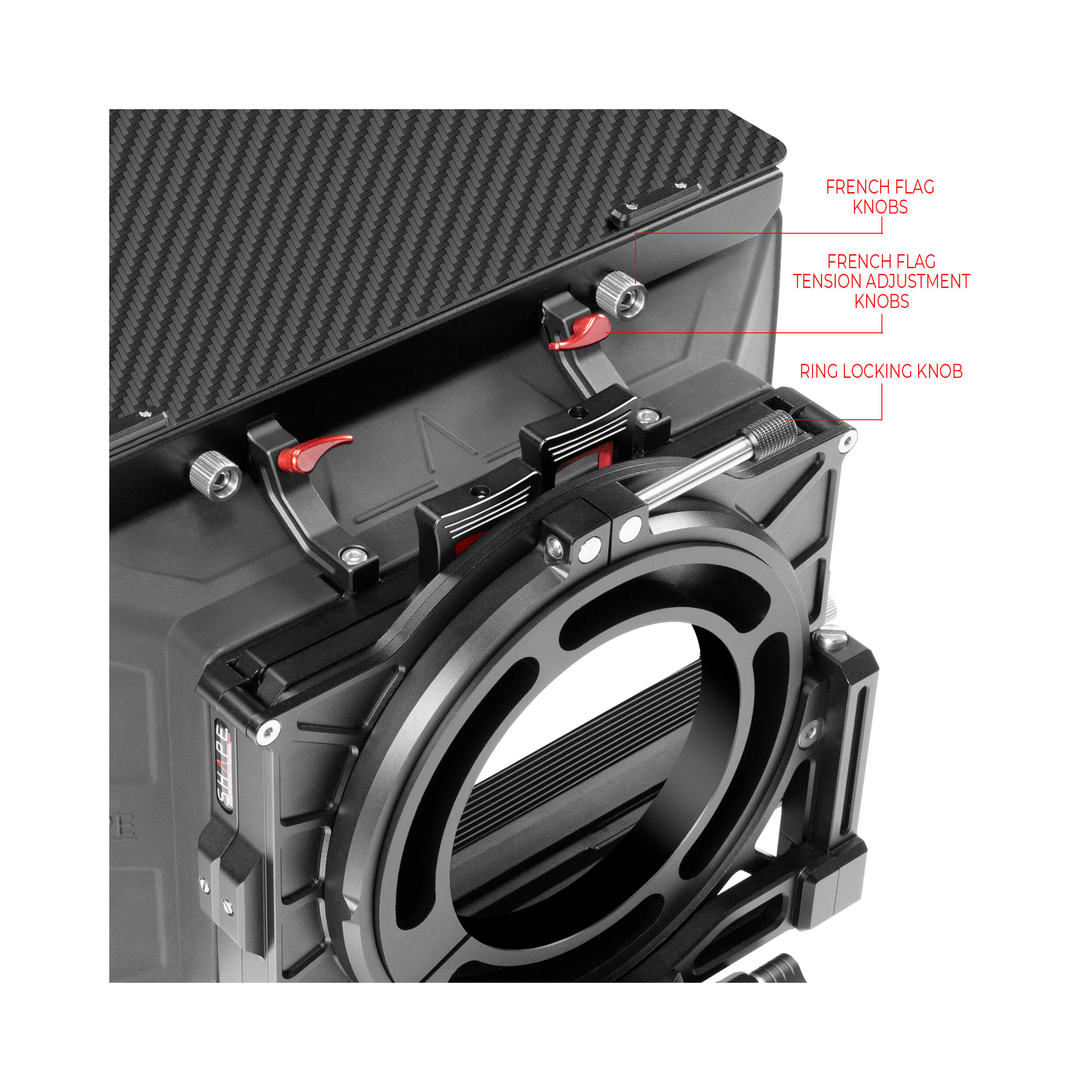 Sony FX3-FX30 Shoulder Mount Matte Box Follow Focus - SHAPE