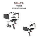 SHAPE Kit de plate-forme d'épaule pro pour Sony FX6