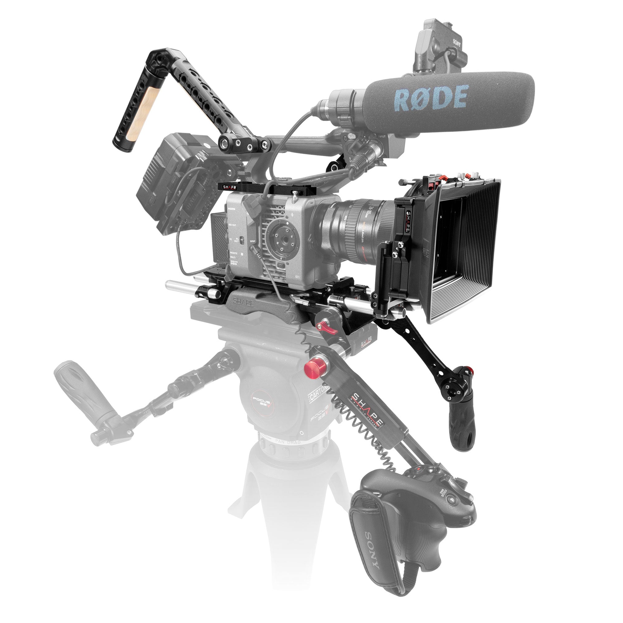 DSLR Rig Movie Kit Shoulder Mount カメラリグ SHAPE Pro Shoulder Rig Kit for Sony FX6 | ExcellentPhoto.ca