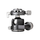 Benro GX35 Two Series Type de type arca basé en aluminium Balle