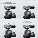 Gitzo GK2545T-82QD Series 2 Traveler Fiber en carbone trépied avec tête de balle centrale