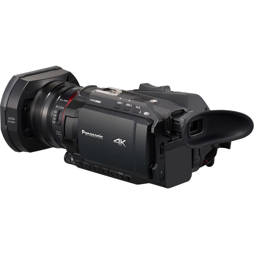 Panasonic HC-X1500 4K Professional Camcorder with 24X Optical Zoom, WiFi HD Live Streaming