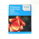 Professional Grade Inkjet Satin Paper 8.5x11 - pack 50