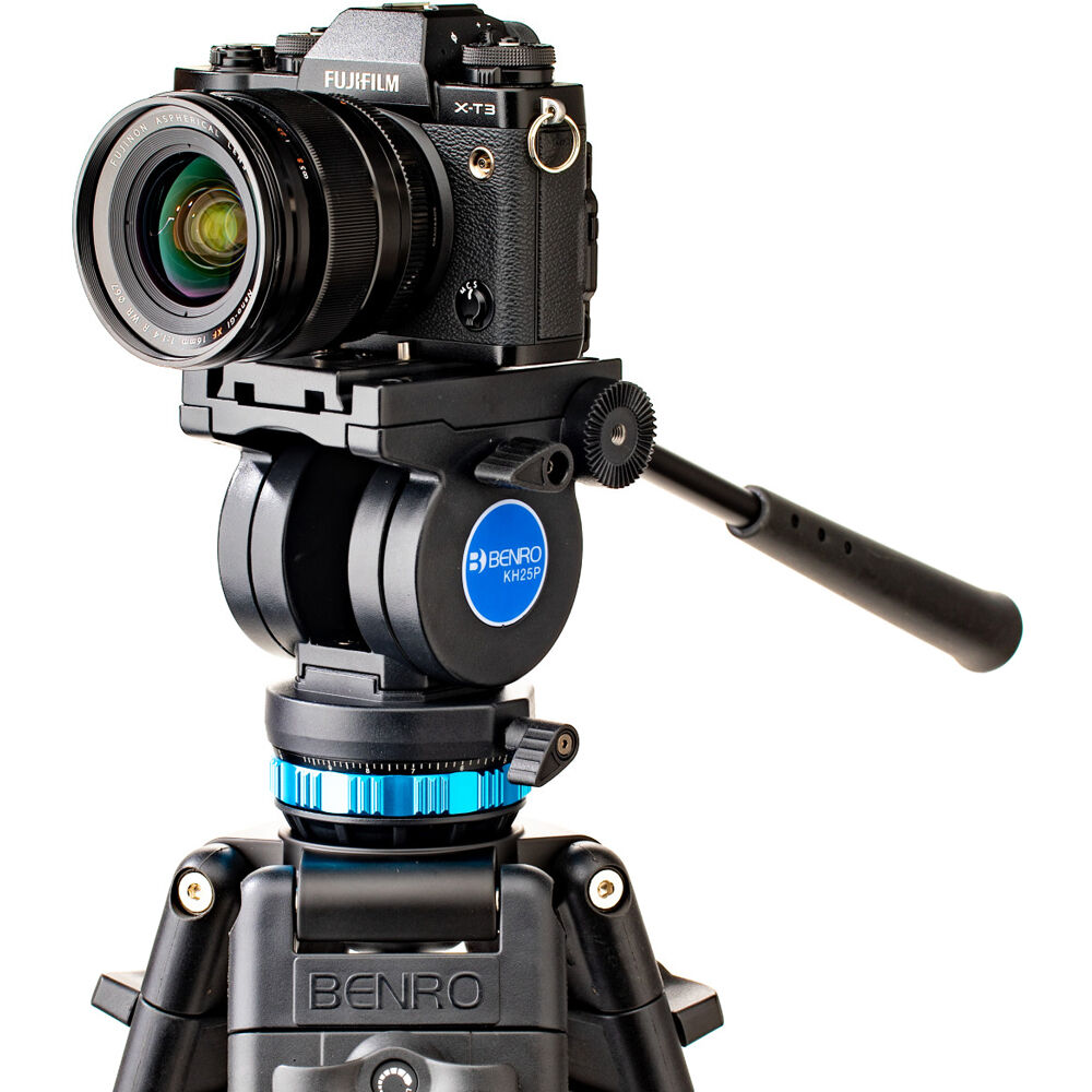 Benro KH25P Kit de tête et de trépied vidéo (61,6 "Max)