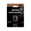 Lexar 256 Go Professional 667x UHS-I Carte mémoire SDXC