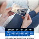 Lexar 32GB High-Performance 633x UHS-I microSDHC Memory Card with SD Adapter (2-Pack)