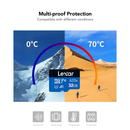 Lexar 32GB High-Performance 633x UHS-I microSDHC Memory Card with SD Adapter (2-Pack)